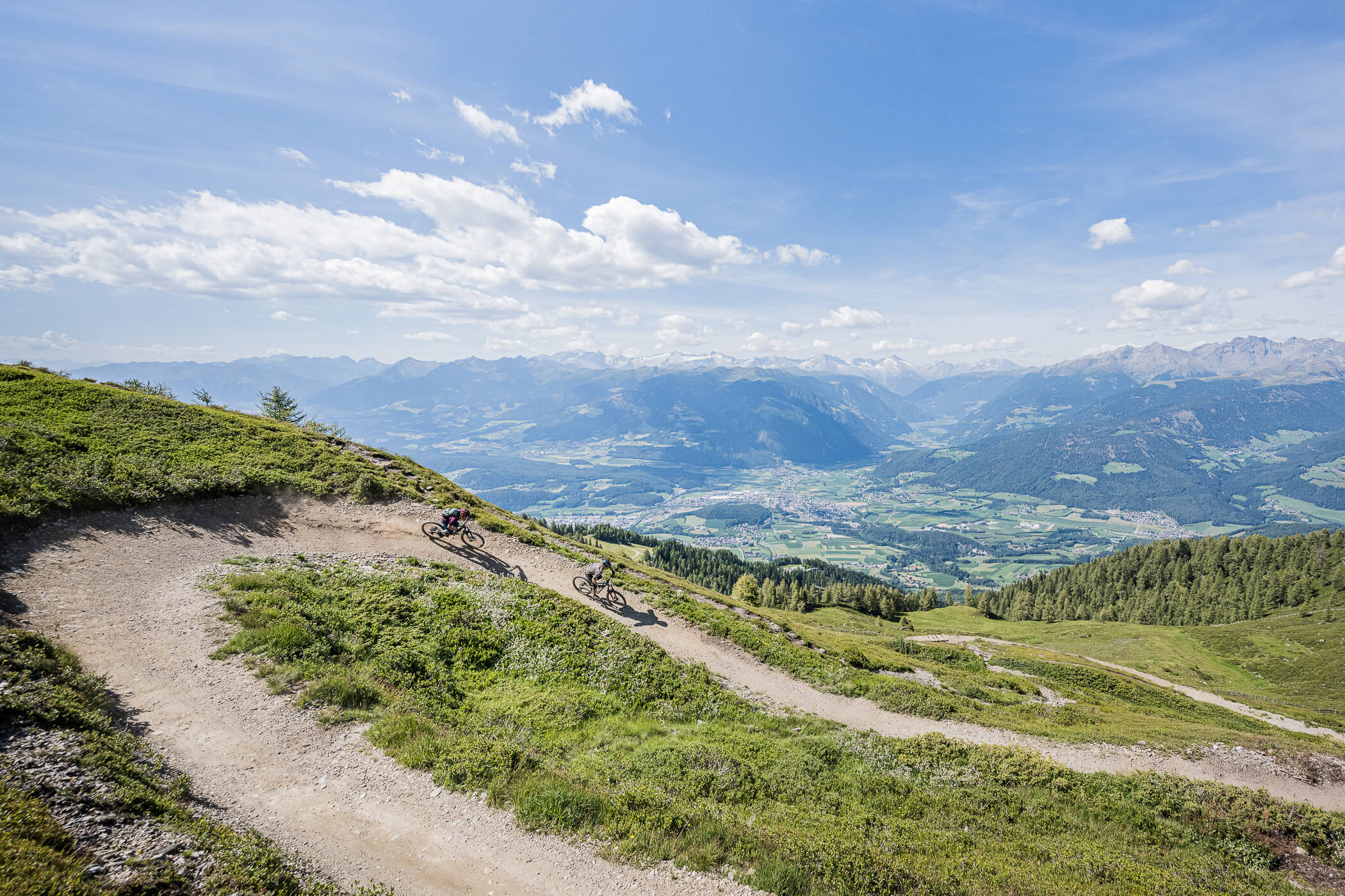 Mountainbike Urlaub in der Ferienregion Kronplatz