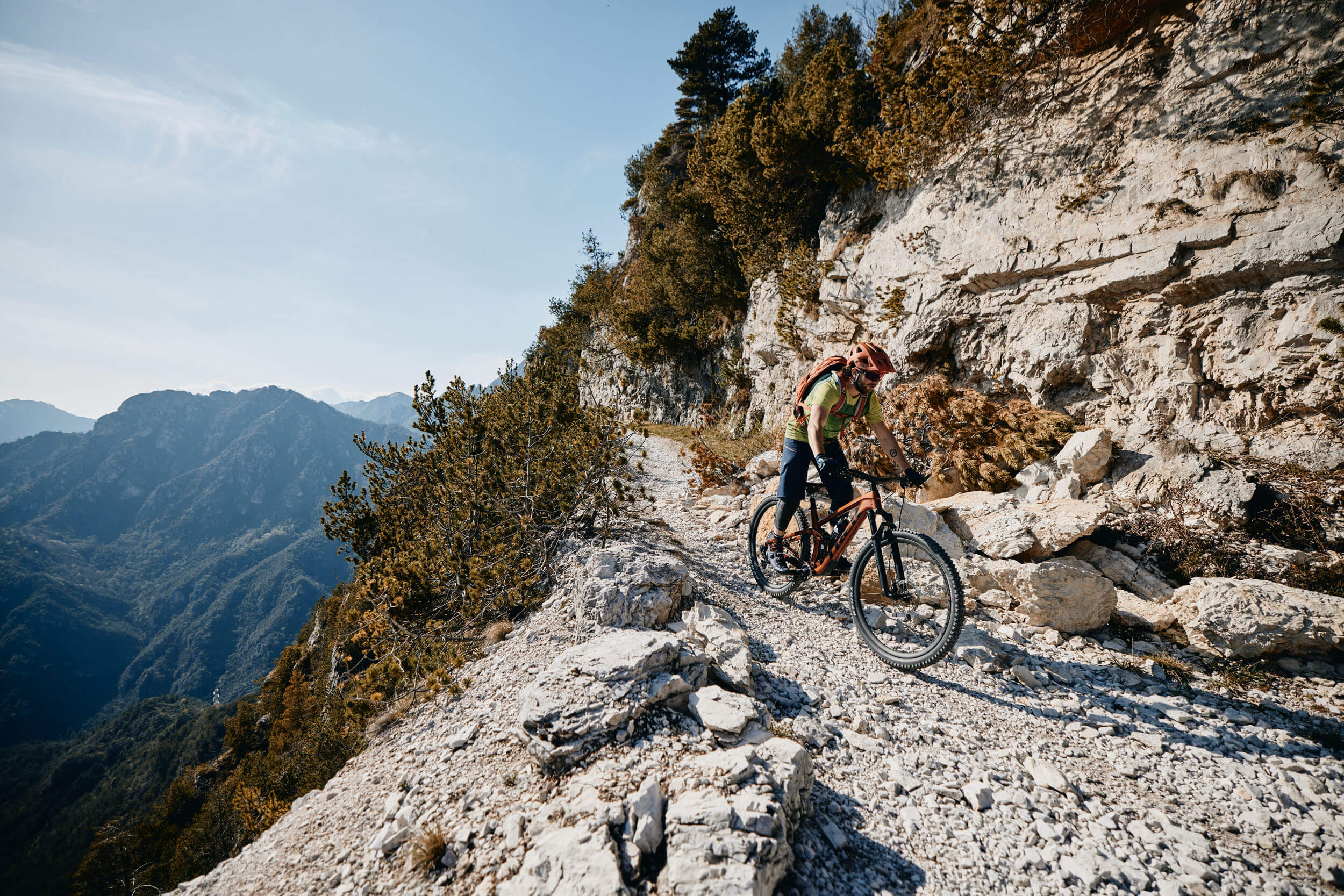 Mountainbike Urlaub in Tremosine sul Garda