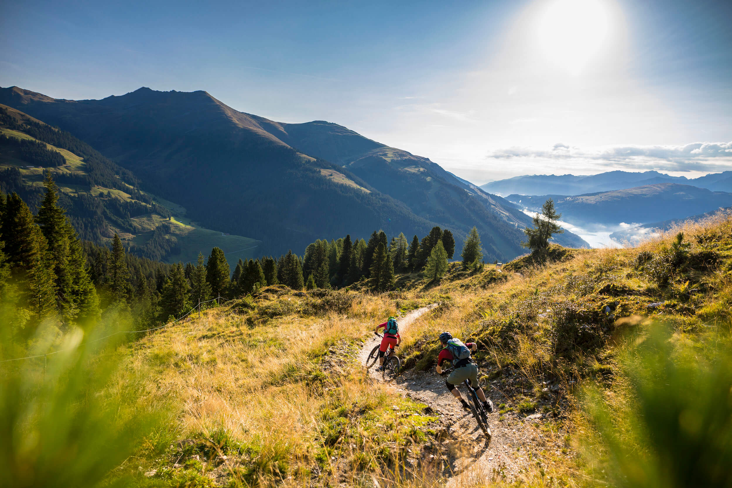 Isskogeltrail in Zell-Gerlos in der Zillertal Arena