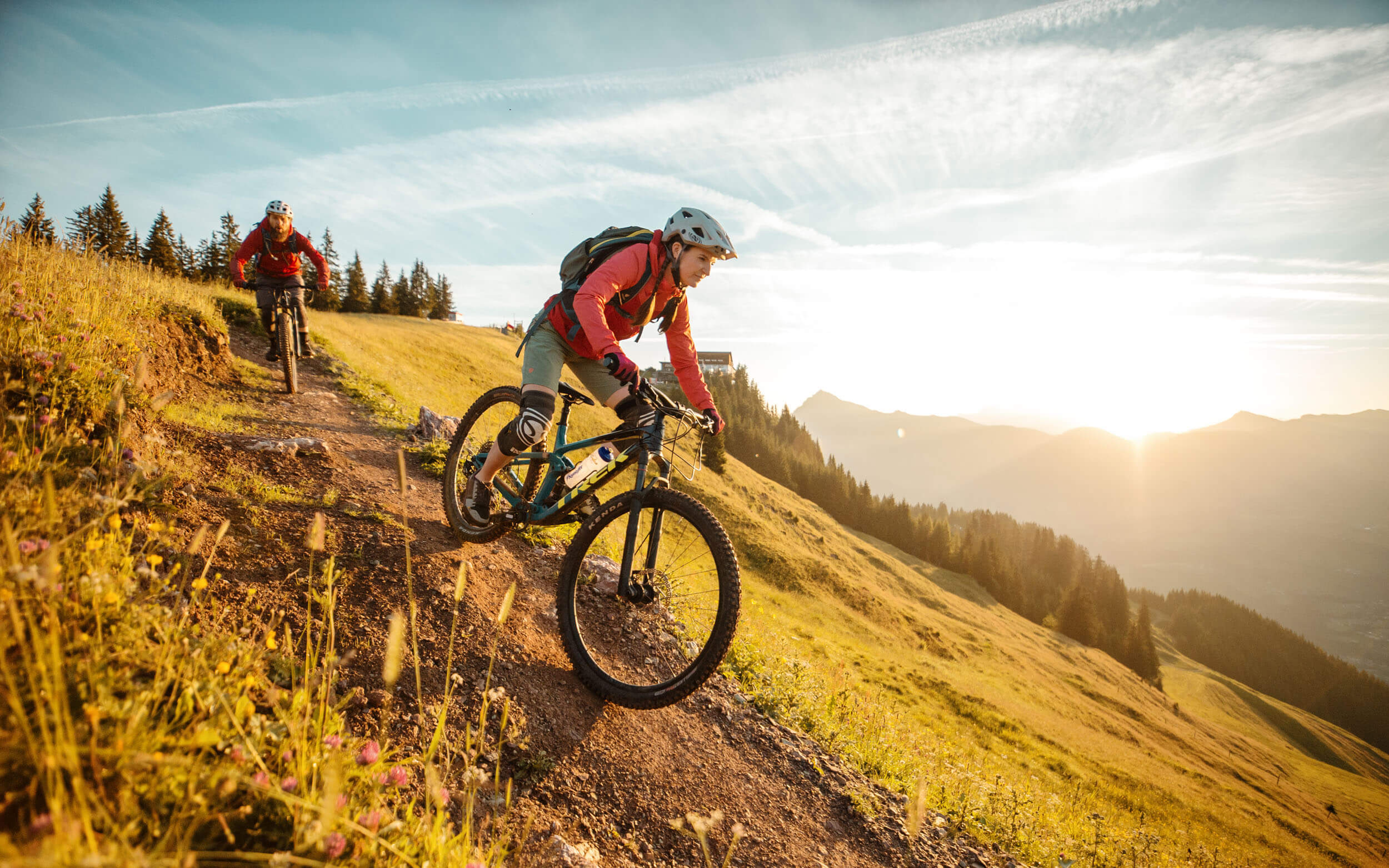 Fleckalmtrail in den Kitzbüheler Alpen - Brixentral